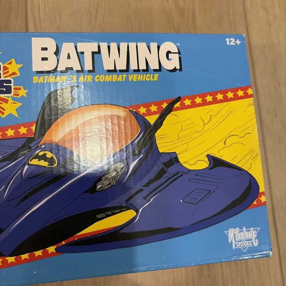 New In Box DC Super Powers Batman Batwing Vehicle McFarlane Toys Sealed New
